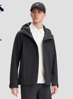 DESCENTE迪桑特DUALIS系列都市通勤男士梭织外套防水透湿秋新品