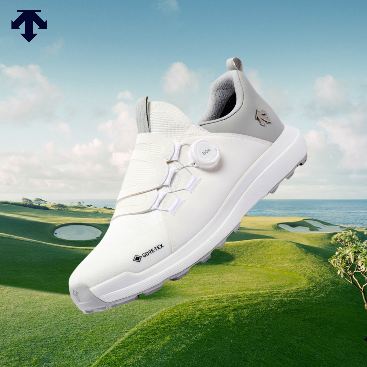DESCENTEGOLF迪桑特高尔夫男士LITE GTX轻量防水高尔夫球鞋