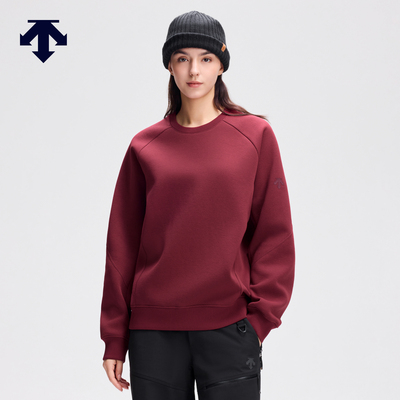 DESCENTE迪桑特SNOWBOARD STYLE系列男女同款针织套头衫卫衣