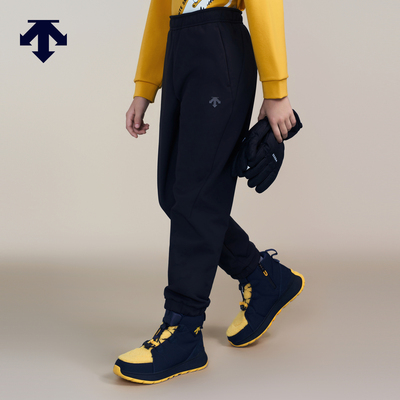 DESCENTE迪桑特儿童SNOWBOARD系列男女童同款梭织运动长裤冬季