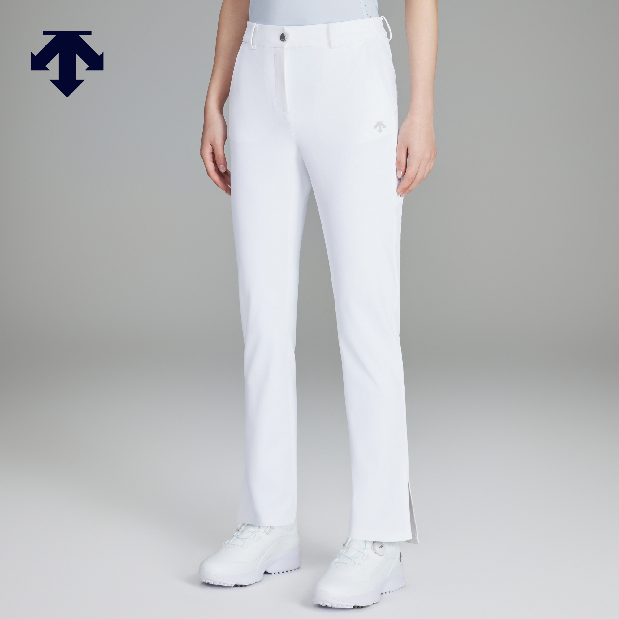 DESCENTEGOLF 迪桑特高尔夫女士长裤直筒侧开衩长裤