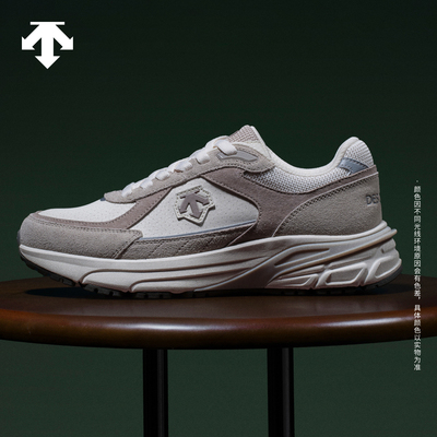 DESCENTE迪桑特ARCHIVE系列男女款D/F CR LTR缓震复古运动休闲鞋