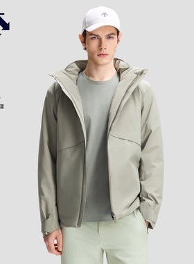 DESCENTE迪桑特DUALIS系列都市通勤男士VERTEX防水透湿羽绒服