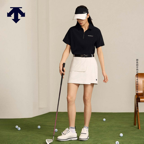 DESCENTEGOLF 迪桑特高尔夫女S-CORE显瘦百搭裙裤两件套早秋