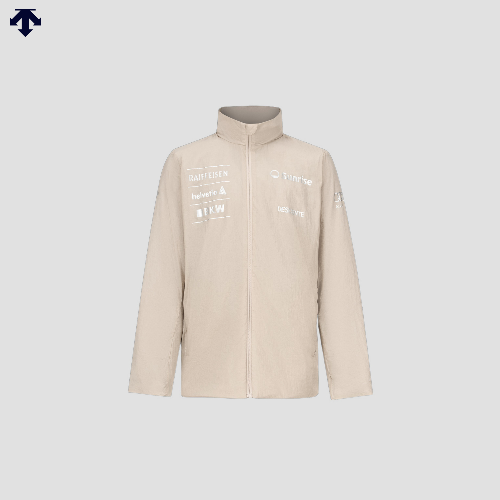 DESCENTE迪桑特 儿童SKI STYLE系列男女童同款梭织上衣