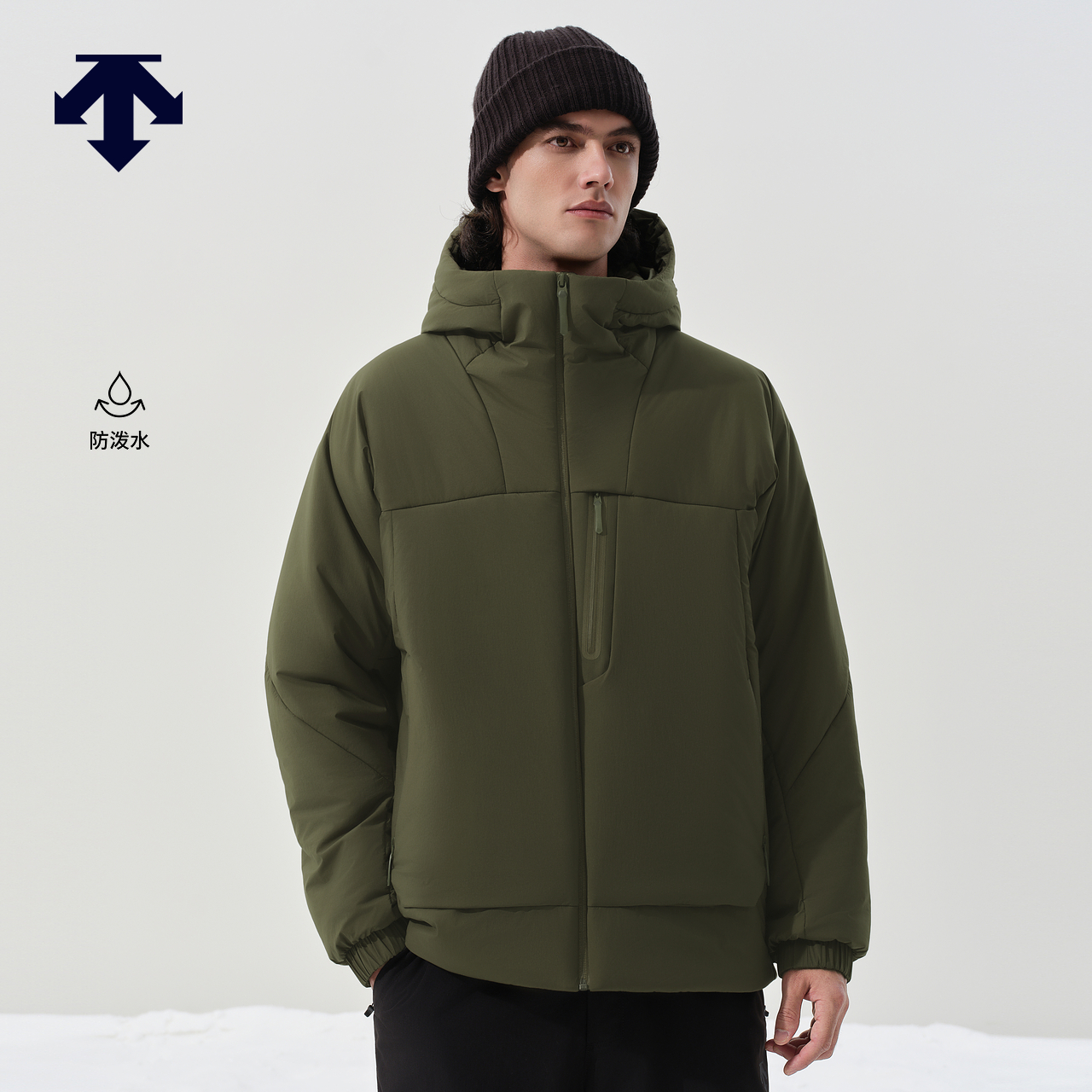 DESCENTE迪桑特SNOWBOARD STYLE系列男女同款防泼水保暖棉服新品