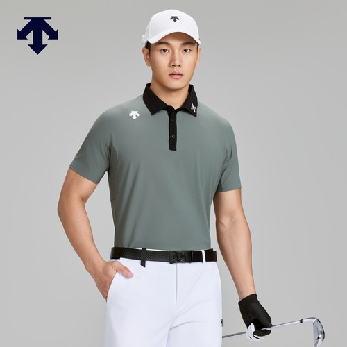 DESCENTEGOLF 迪桑特高尔夫 男士短袖POLO衫
