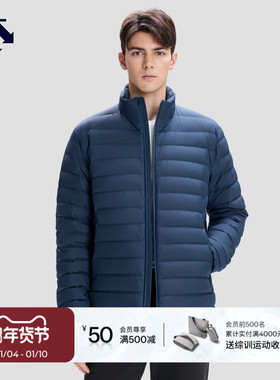 DESCENTE迪桑特SKI STYLE Pertex防风防泼水男士轻薄排骨羽绒服