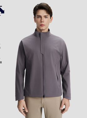 DESCENTE迪桑特DUALIS都市通勤男士防泼水防水透湿梭织夹克外套