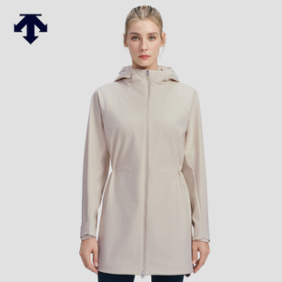 梭织上衣外套冬季 DESCENTE迪桑特WOMEN’S TRAINING系列女士长款