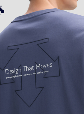 DESCENTE迪桑特ESSENTIAL系列通勤休闲男女同款短袖针织T恤