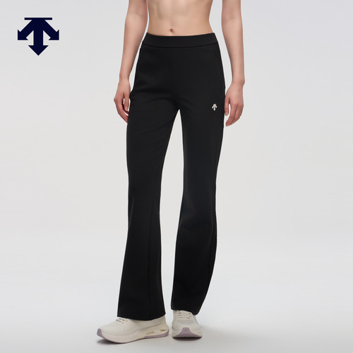 DESCENTE迪桑特WOMEN’S TRAINING系列女士针织运动喇叭裤新品