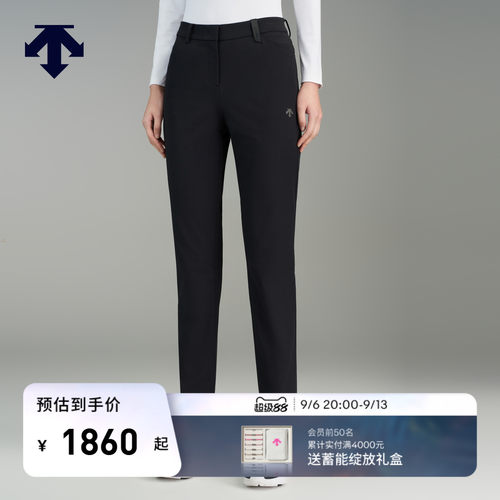 DESCENTEGOLF迪桑特高尔夫PRO系列女士四面弹直筒长裤