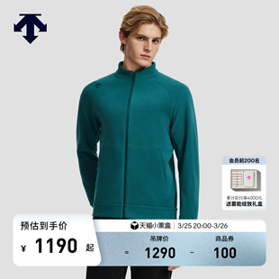 DESCENTE迪桑特TRAINING综训运动健身男士 亲肤针织运动上衣外套