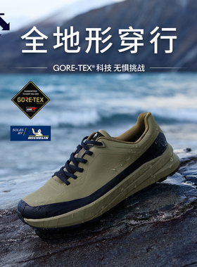 DESCENTE迪桑特DUALIS男女同款GORE-TEX防水全地形运动鞋