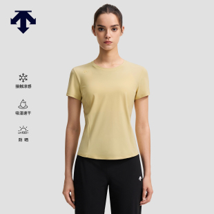 DESCENTE迪桑特WOMEN’S T恤 TRAINING凉感吸湿速干女士防晒短袖