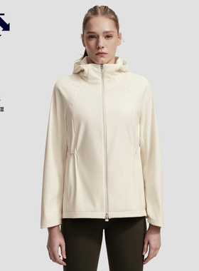 DESCENTE迪桑特WOMEN’S TRAINING系列防风防水透湿梭织抓绒外套