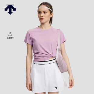 DESCENTE迪桑特WOMEN’S T恤 TRAINING系列TOUGH女士运动速干短袖