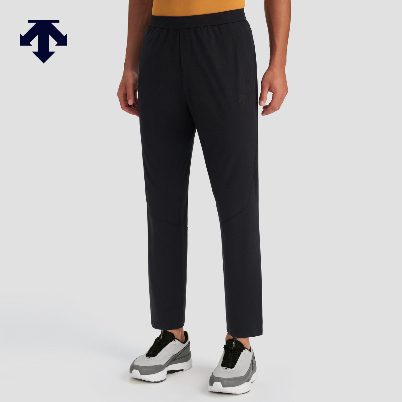 DESCENTE迪桑特综训训练运动健身男士TOUGH针织运动长裤