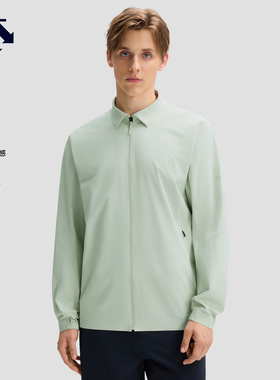 DESCENTE迪桑特DUALIS系列都市通勤男士防晒凉感长袖衬衫