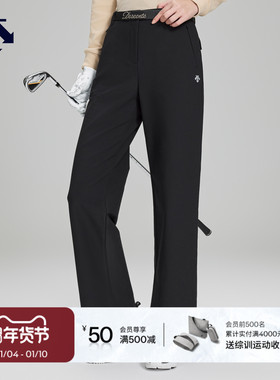 DESCENTEGOLF 迪桑特高尔夫 女士S-CORE系列阔腿长裤冬季新品