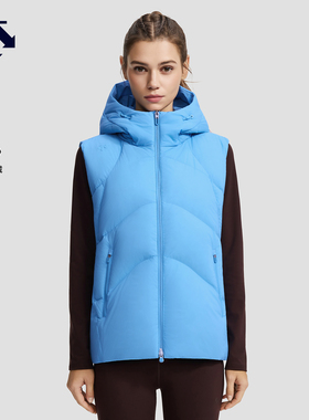 DESCENTE迪桑特WOMEN’S TRAINING女士HEAT NAVI 防钻绒羽绒马甲