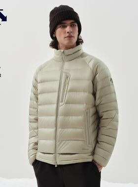 DESCENTE迪桑特SNOWBOARD STYLE男女同款PERTEX防钻绒羽绒服