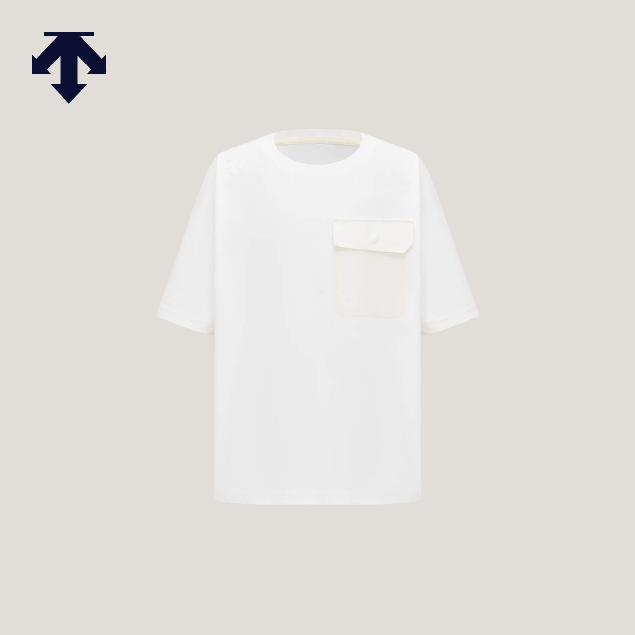 DESCENTE迪桑特儿童 MOVEWEAR 男女童短袖针织衫防晒