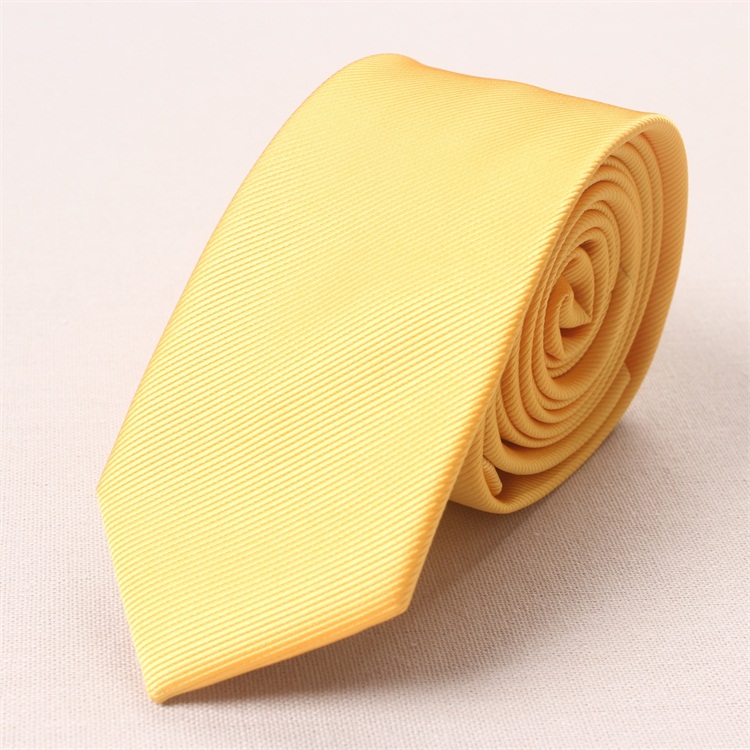 韩版窄款6cm纯色休闲风新郎领带