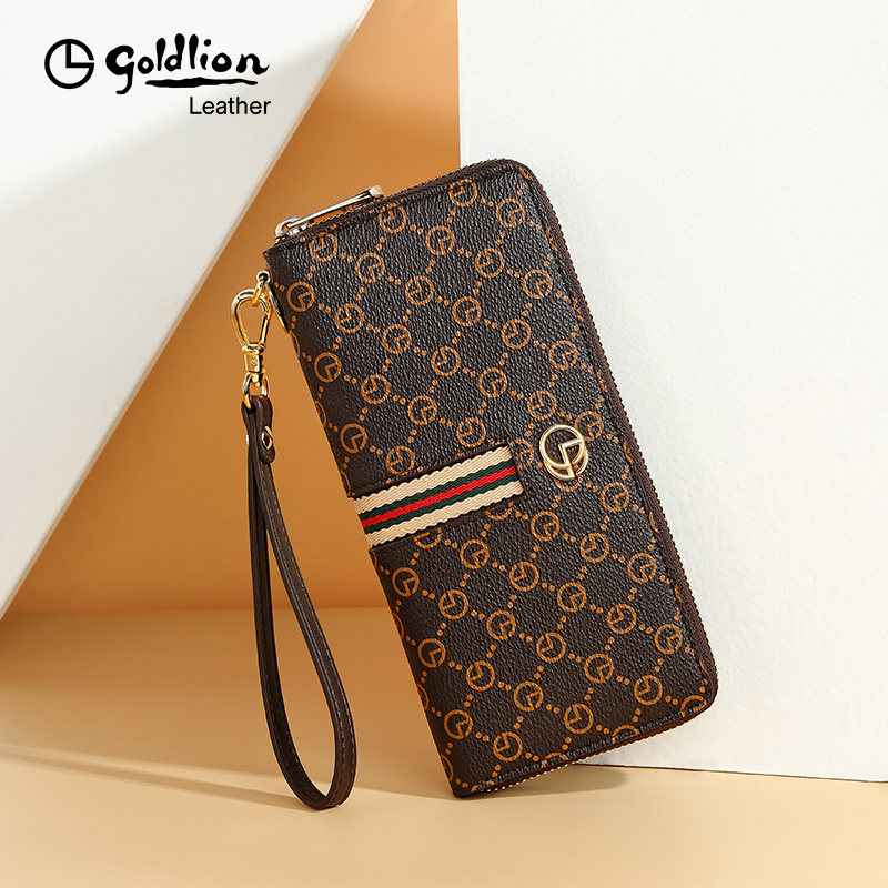 金利来钱包女正品手包手拿包女士2020新款长款钱夹小包拉链手抓包