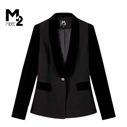 M2专柜女装中年妈妈时尚西装外套