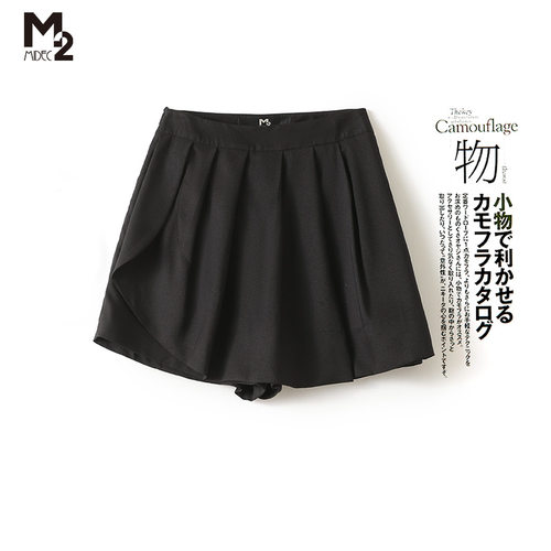 M2半身裙春夏洋气格子大码短款