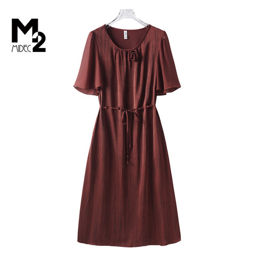 M2折扣店夏季雪纺连衣裙