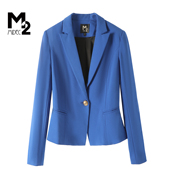 M2折扣店春秋新款 外套 西装 宽松大码 显瘦中年妈妈时尚