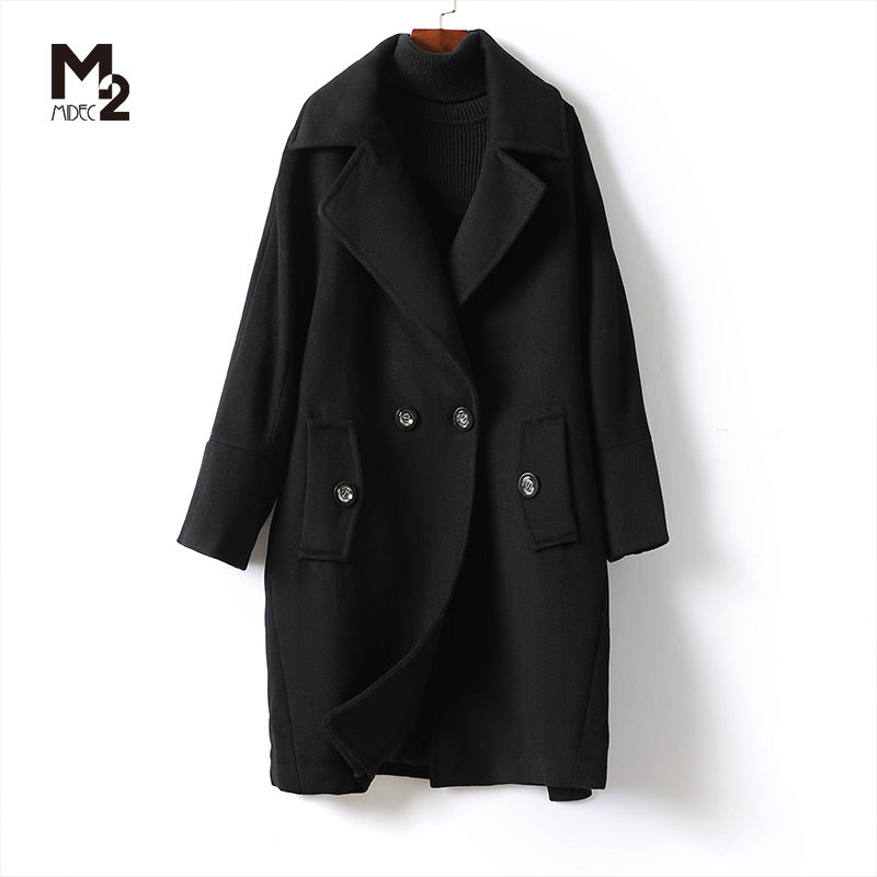 【品牌断码清仓】M2女装品牌折扣毛呢外套职业宽松中长款大衣,女装/女士精品,毛呢外套,淘宝优惠券,粉丝福利购,淘宝优惠卷