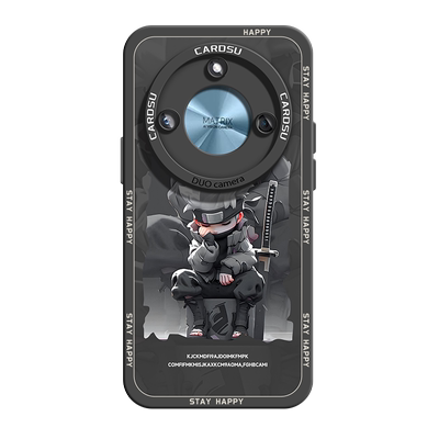 适用于荣耀x50手机壳x40墨黑相框x30潮牌卡通x30i液态硅胶x50i软壳x20男x20se日漫全包新款honor保护套