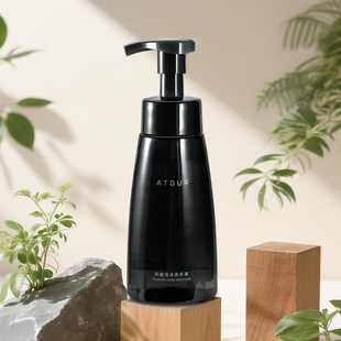 亚朵酒店同款ATOUR檀香型家用清洁消毒留香安洁牌抑菌泡沫洗手液