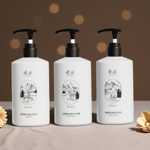 丽怡酒店同款香近洛基雪松香氛洗发水净润沐浴露柔顺护发素洗手液