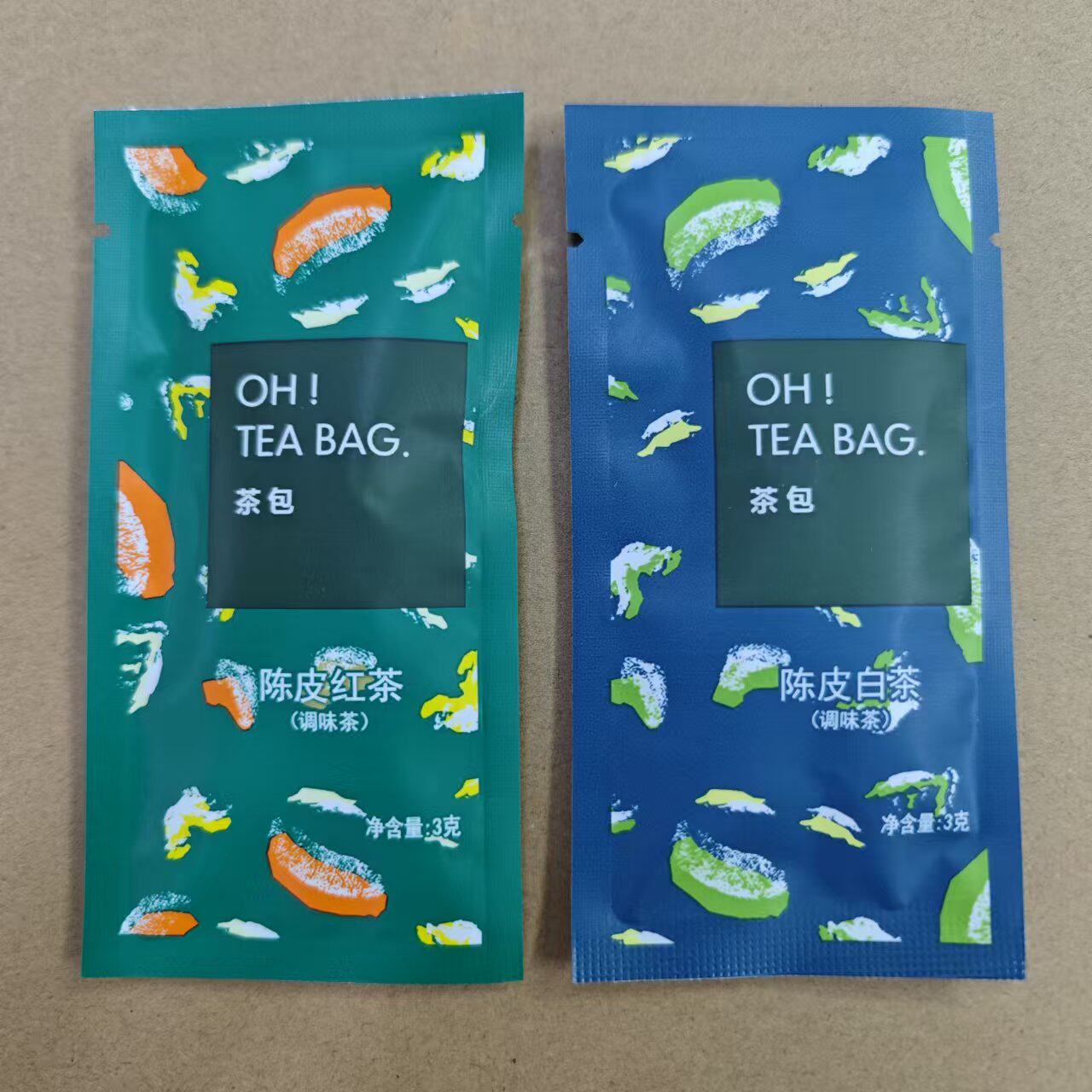 桔子酒店客房陈皮红茶袋泡茶图片