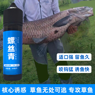 钓鱼小药青鱼泡螺诱专攻大青乌青珠珠黑坑大物泡螺丝诱鱼颗粒饵料