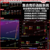 2026创业板机构2.0集合竞价抓涨停热点板块打板技术强势选股系统