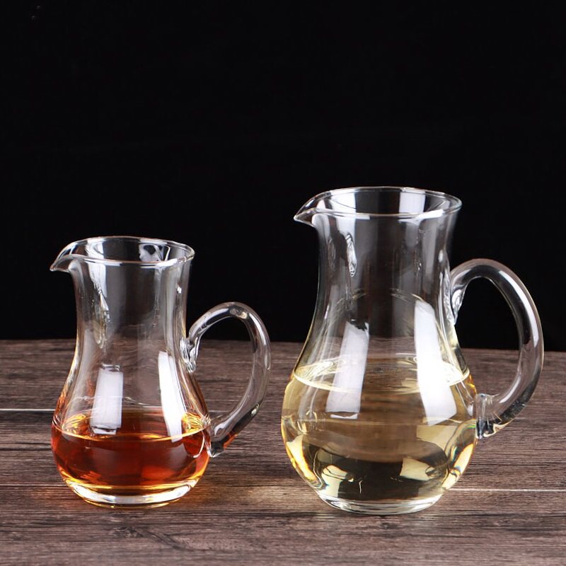 透明水晶玻璃白酒壶分酒器红酒醒酒器分酒壶扎壶洋酒公杯小白酒杯