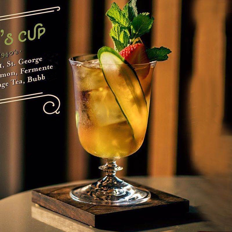 日式水晶玻璃新加坡司令杯鸡尾酒杯高脚果汁饮料长饮杯酒吧调酒杯