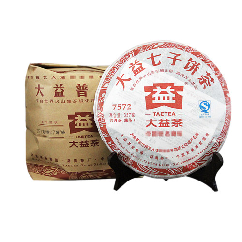 大益2012年普洱茶熟茶
