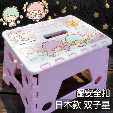 成人加厚便携折叠椅子塑料卡通脚踏板凳浴室防滑户外家用洗澡儿童