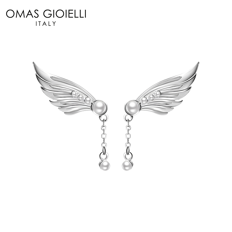 意大利OG驭鲛记官方授权联名款云鳍皎珠耳环纪云禾古风耳饰