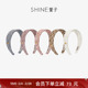 会员立减 SHINE萱子饰品优雅小香风粗花呢发箍宽发卡高颅顶神器