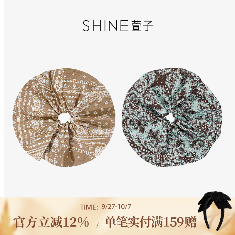 SHINE萱子摩登佩斯利系列发圈