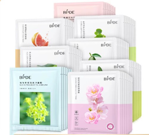 蜗牛樱花芦荟面膜修护补保湿滋养