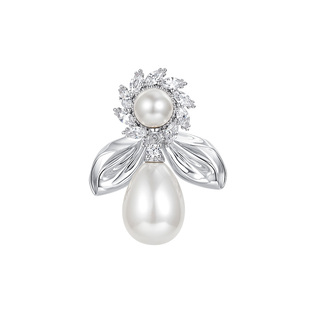 lefame拉飞姆时尚 林允儿同款 英 珍珠兔耳朵耳钉耳饰 张元